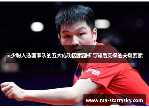 吴少聪入选国家队的五大成功因素剖析与背后支撑的关键要素